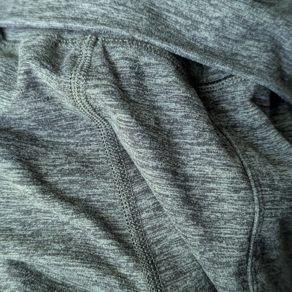 Aerie OFFLINE Joggers XS Gray Green High Waisted Foldover Athleisure Loungewear - Picture 4 of 13